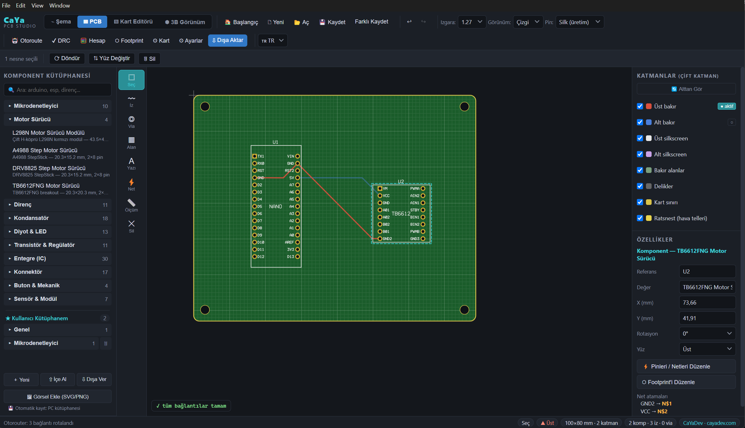 CaYaCircuitBoardDesign